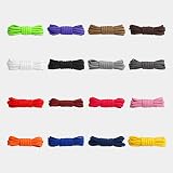 Dafannis Lacets ovales pour chaussures de sport, 2 paires de lacets demi-ronds pour baskets, chaussures de course, chaussures de basket et baskets - 7