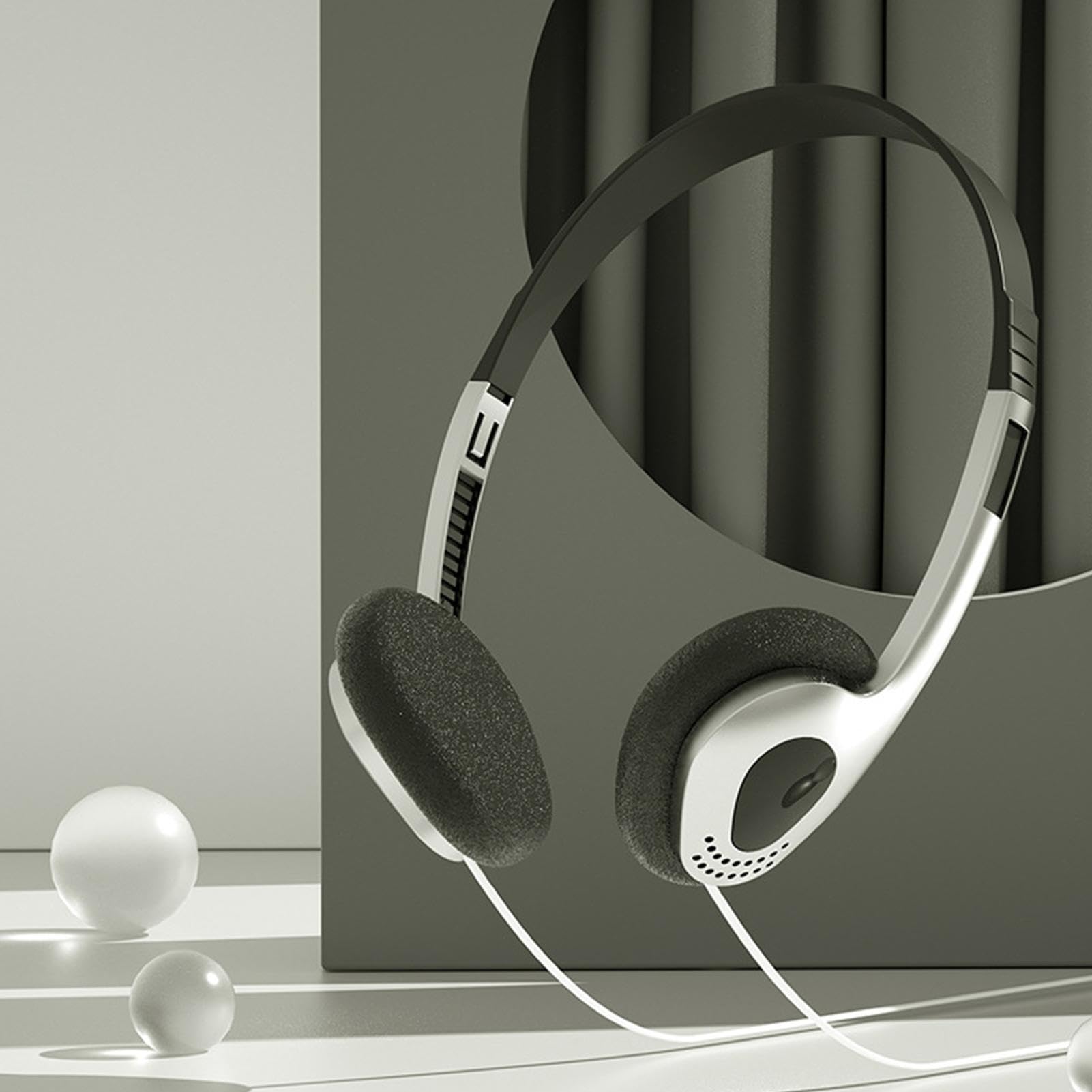 Amazon.co.jp: レトロオーバーイヤーヘッドホン|ヴィンテージ