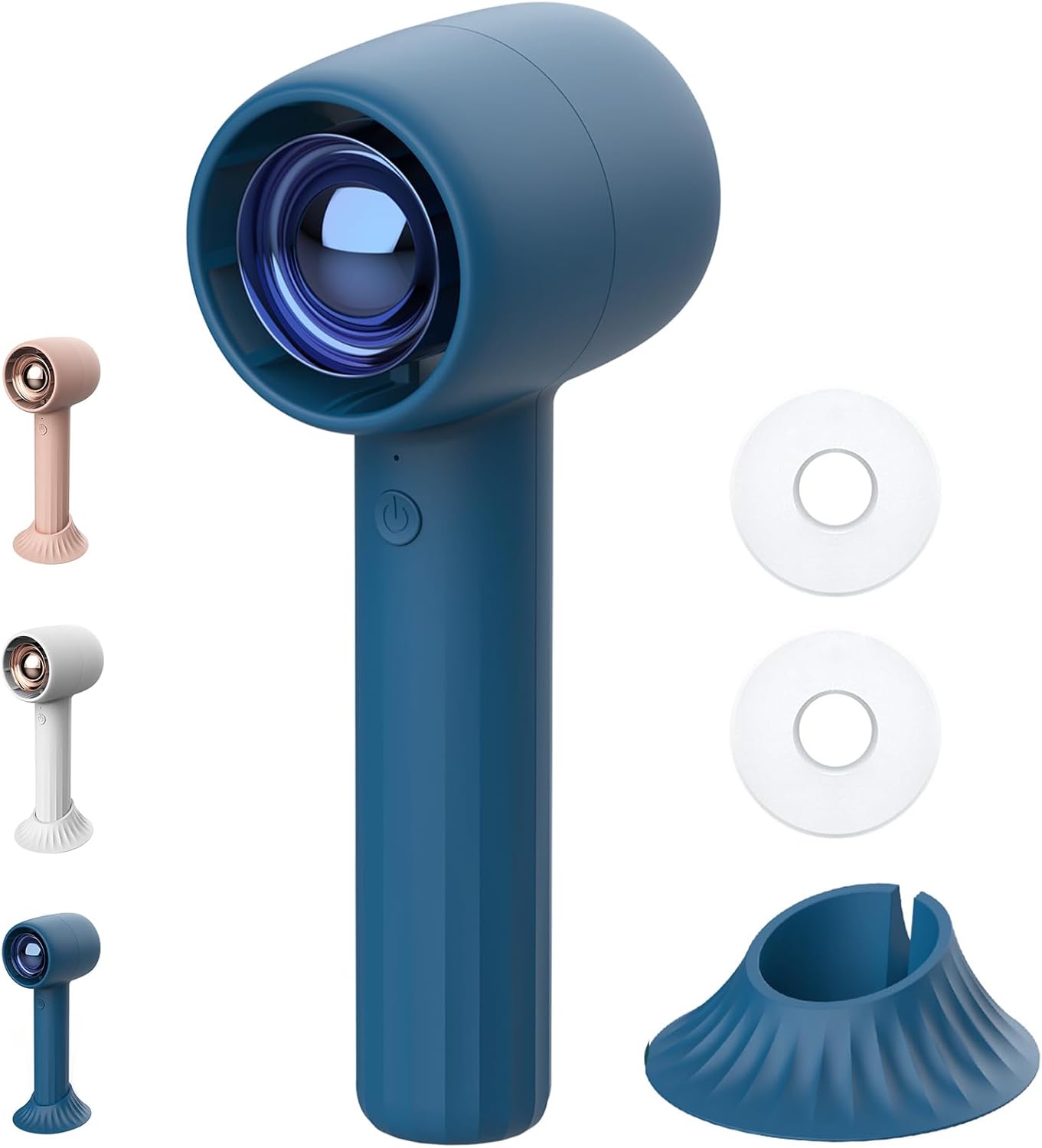 KENSUKA Handventilator Draagbare Handwaaier met Aromatherapie HA1, 2000mAh USB Oplaadbare Batterij, 3 Snelheden Verstelbaar – Perfect voor Reizen, Make-up, en Persoonlijke Koeling Buiten