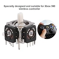 Vista 3 de FOSA 5 Pcs Xbox 360 Analog Stick 3D JoystickThumbstick Sensor Rocker Axis Module Replacement for Xbox 360 Wireless Controller Gamepad Replacement