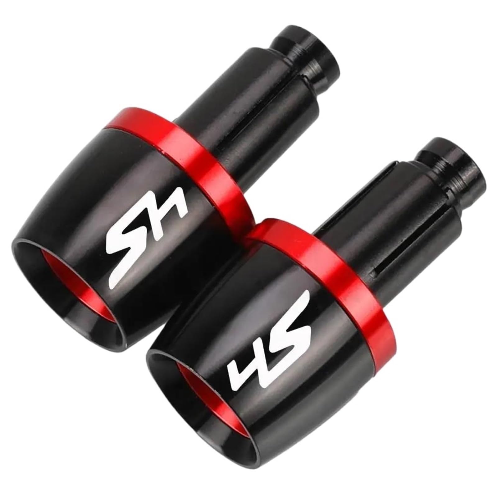 Manubrio Stabilizzatori Bilancieri Moto Universale per Sh 350 300 125 350 I Manopole Manubrio Bar Ends cap Contrappeso Tappi Scorrevoli Tappi Manubrio Bici(7)