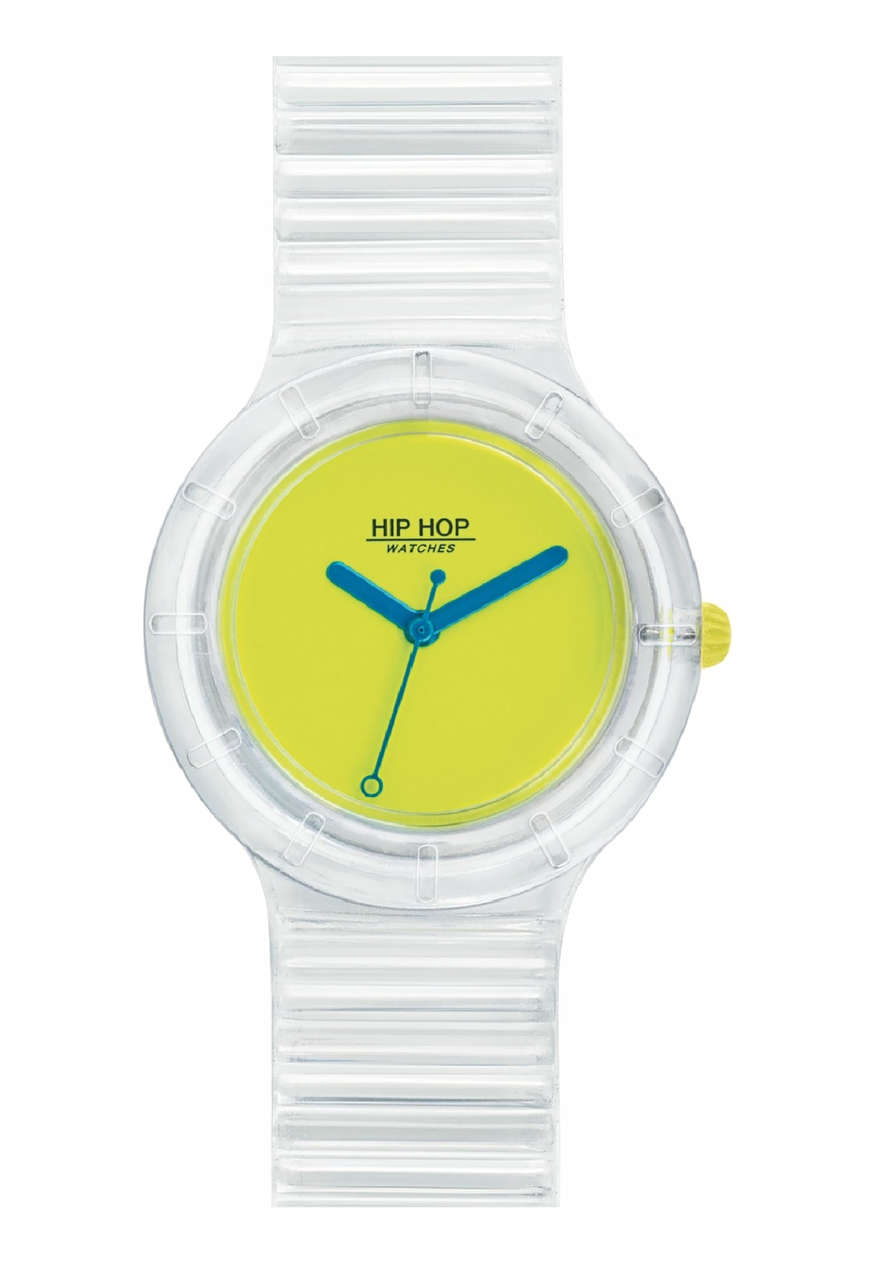 HIP HOP Orologio Donna, Bracciale in Silicone, Cassa 35 cm