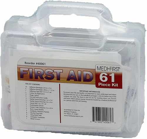 Miniatura 5 de Medique 40061 Kit de primeros auxilios de 61 piezas