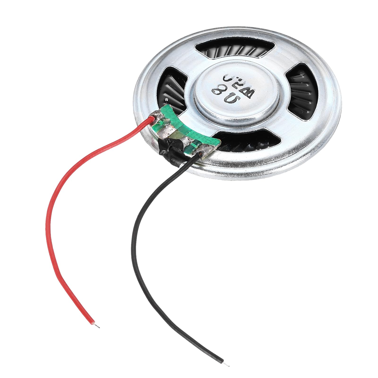 QUARKZMAN 4Pz 0.5W 8 Ohm Rotondo Mini Altoparlante-Guscio Metallico Interno Micro Magnete Speaker Per Piccoli Altoparlanti-DVD EVD Multimediale Mobile Radio