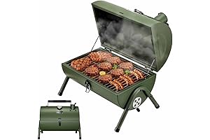 MAISON HUIS Adjustable Portable Charcoal Grill: The Ultimate Tool Box Companion