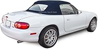 Vista 6 de Sierra Auto Tops Convertible Top Reemplazo para Mazda Miata MX5 1990-2005, Stayfast Canvas, Negro