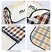 MIU COLOR Large Waterproof Outdoor Picnic Blanket, Sandproof and Waterproof Picnic Blanket Tote for Camping Hiking Grass Travelling
