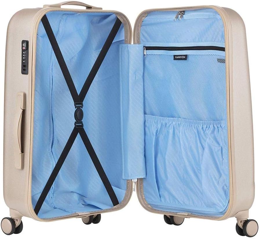 WYCG Equipaje Triple - Maleta TSA - Registro OKOBAN - Juego de Equipaje  rígido - Maleta (Champagne) - Champagne : Amazon.es: Equipaje