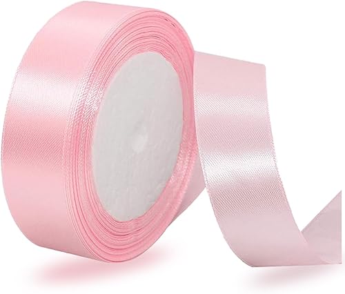 Miniatura 11 de Cinta dorada para envolver regalos, cinta de satén de 1 pulgada x 25 yardas para manualidades, fabricación de lazos para el cabello, coronas, ramos