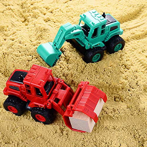 Beestech 22NB001LH Construction Toys For 3 Years Old Boys Girls Kids, Friction Powered Construction Truck Toys Vehicles Sand Toys Trucks Excavator thumb #2