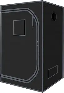 Grow Tent 48"x48"x78" Growing Tents for Indoor Plant 600D Mylar Hydroponic High Reflective Grow Tent for Plant Fruit Flower Veg Growing 4x4