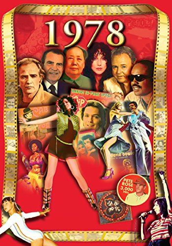 Flickback 1978 Dvd Greeting Card: Happy Birthday Gift #TOP1