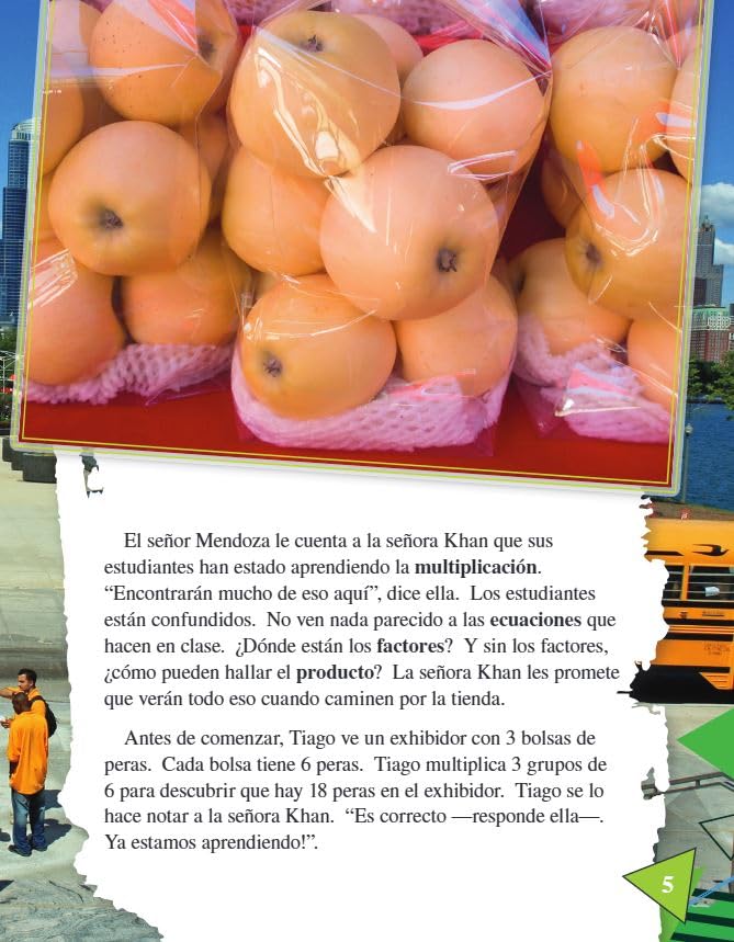 Tu mundo: Secretos de los supermercados: Multiplicacion (Mathematics in the Real World) (Spanish Edition) - Image 5