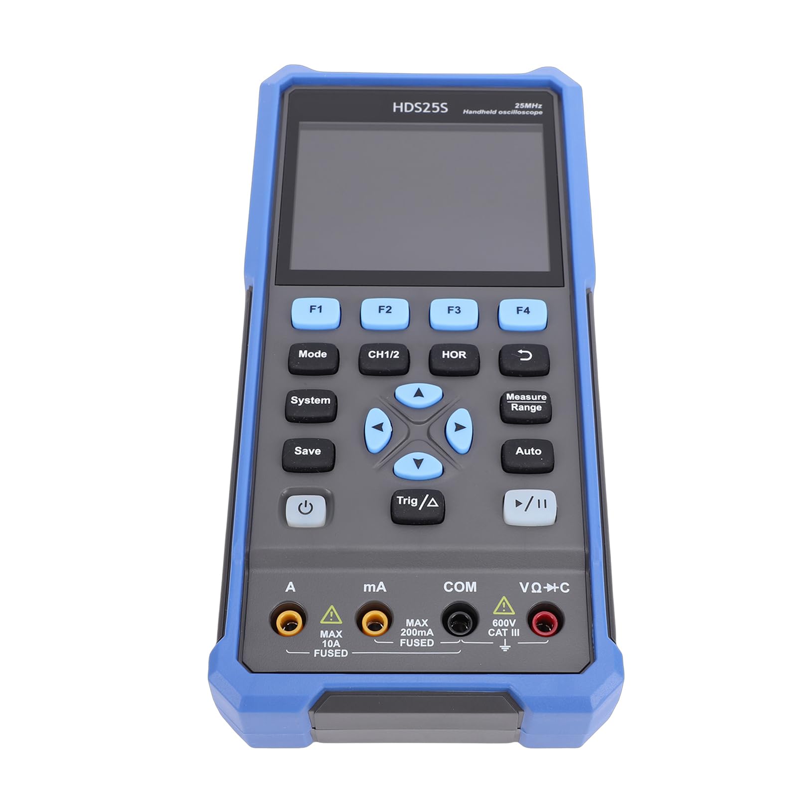 Osciloscopio digital 3 en 1, multímetro de 20.000 contadores, frecuencia de muestreo de 250 MS/s, pantalla LCD de 3,5 pulgadas
