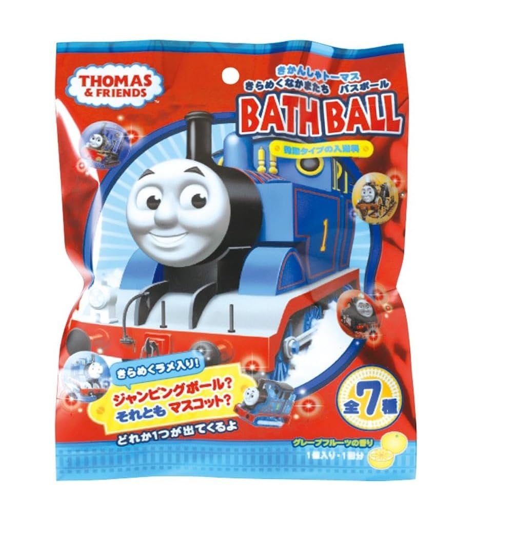 Amazon | 【6個セット】きかんしゃトーマス 入浴剤 きらめく