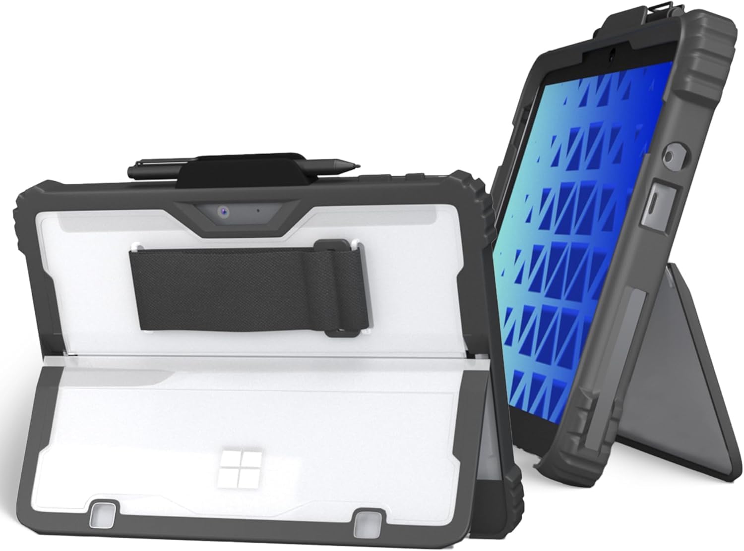 Amazon.co.jp: Surface Pro 12インチ 2025 専用 ケース 透明 耐衝撃 米