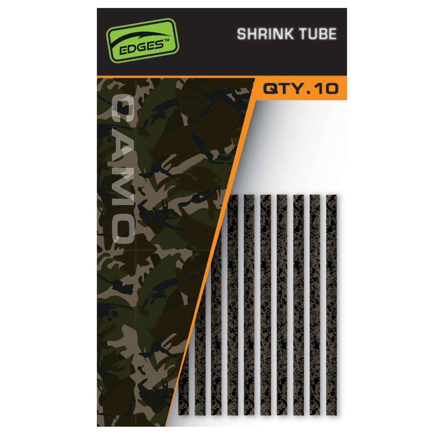 Fox Edges Camo Shrink Tube - Schrumpfschlauch, Größe L, Karpfenrigs, Fleckige Tarnung
