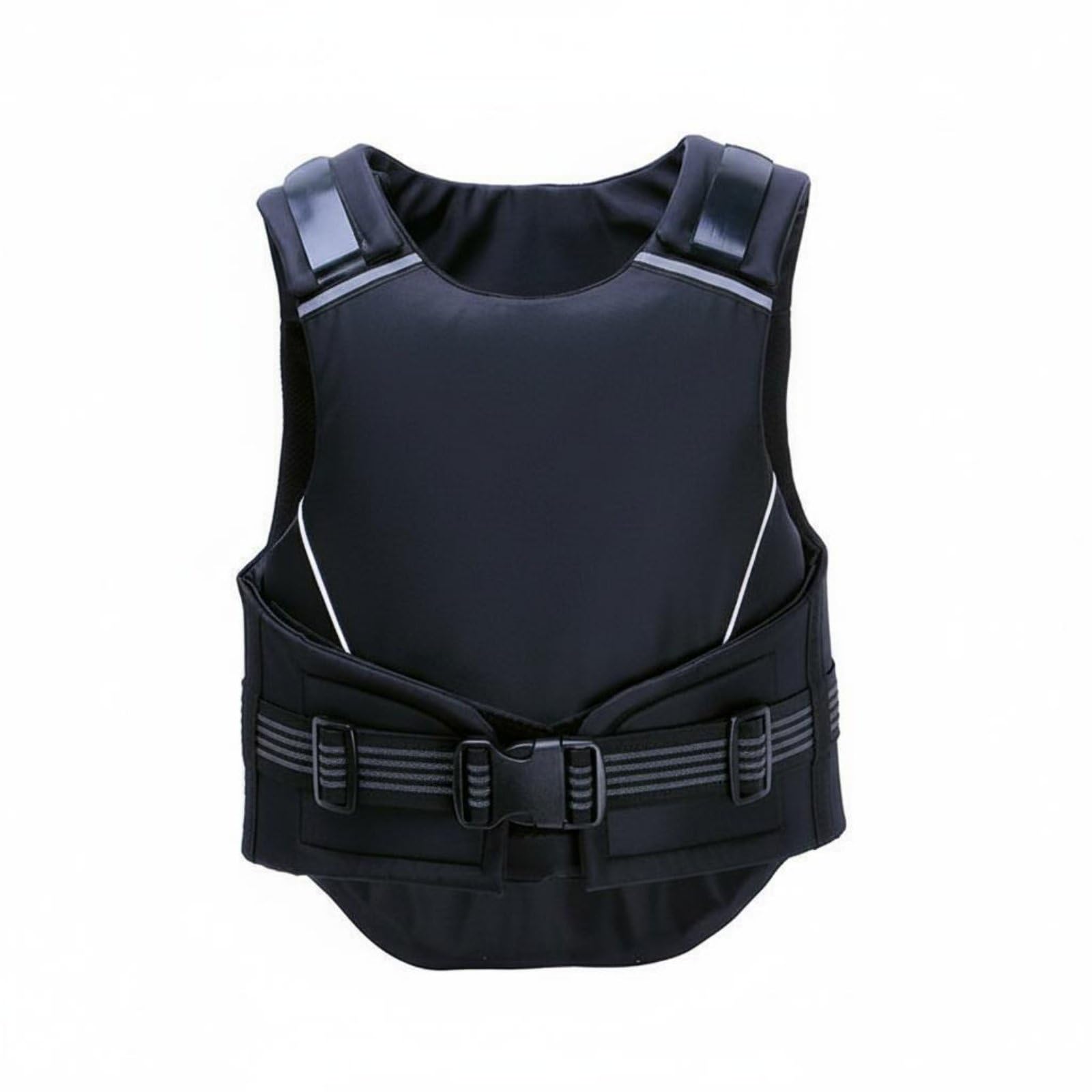 Chaleco Protector de Equitación Chaleco Antigolpes Chaleco de Chaleco Deportivo con Panal Engrosado Que Disipa Golpes Forro de Malla Que Mantiene