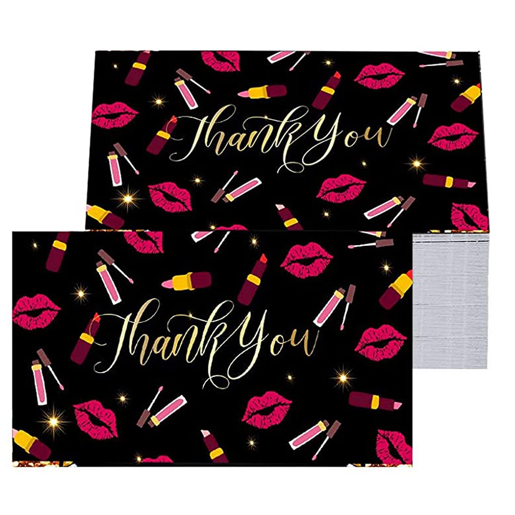 Buxuaaaa 1 Pack 50pcs Small Business Greeting Card, Festive Cardstock Label Sticker for Thanks Greeting Appreciation Cards