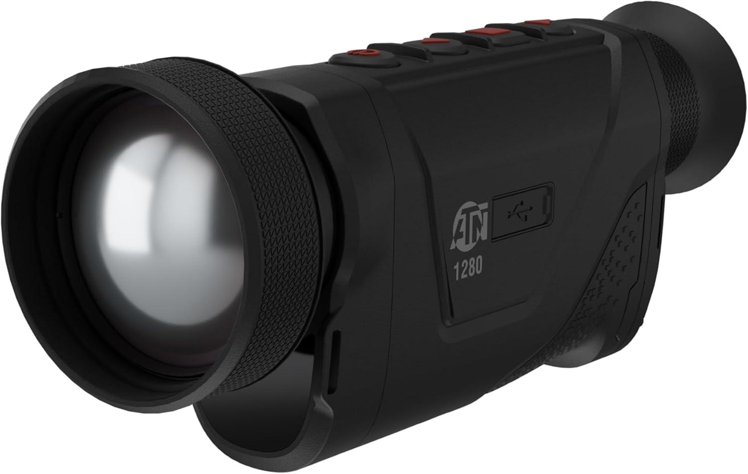ATN BlazeHunter XD 1280x1024 Thermal Monocular w/SharpIR AI, 1000m Laser Rangefinder, 1920x1080 OLED, Wi-Fi, 32GB, IP67