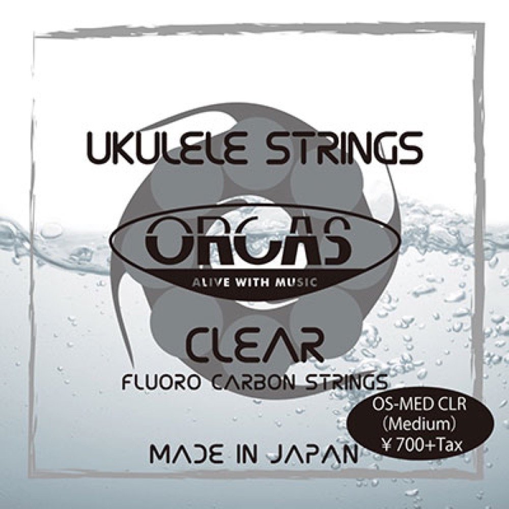 Amazon | ORCAS OS-MED CLEAR クリアフロロカーボン ウクレレ弦