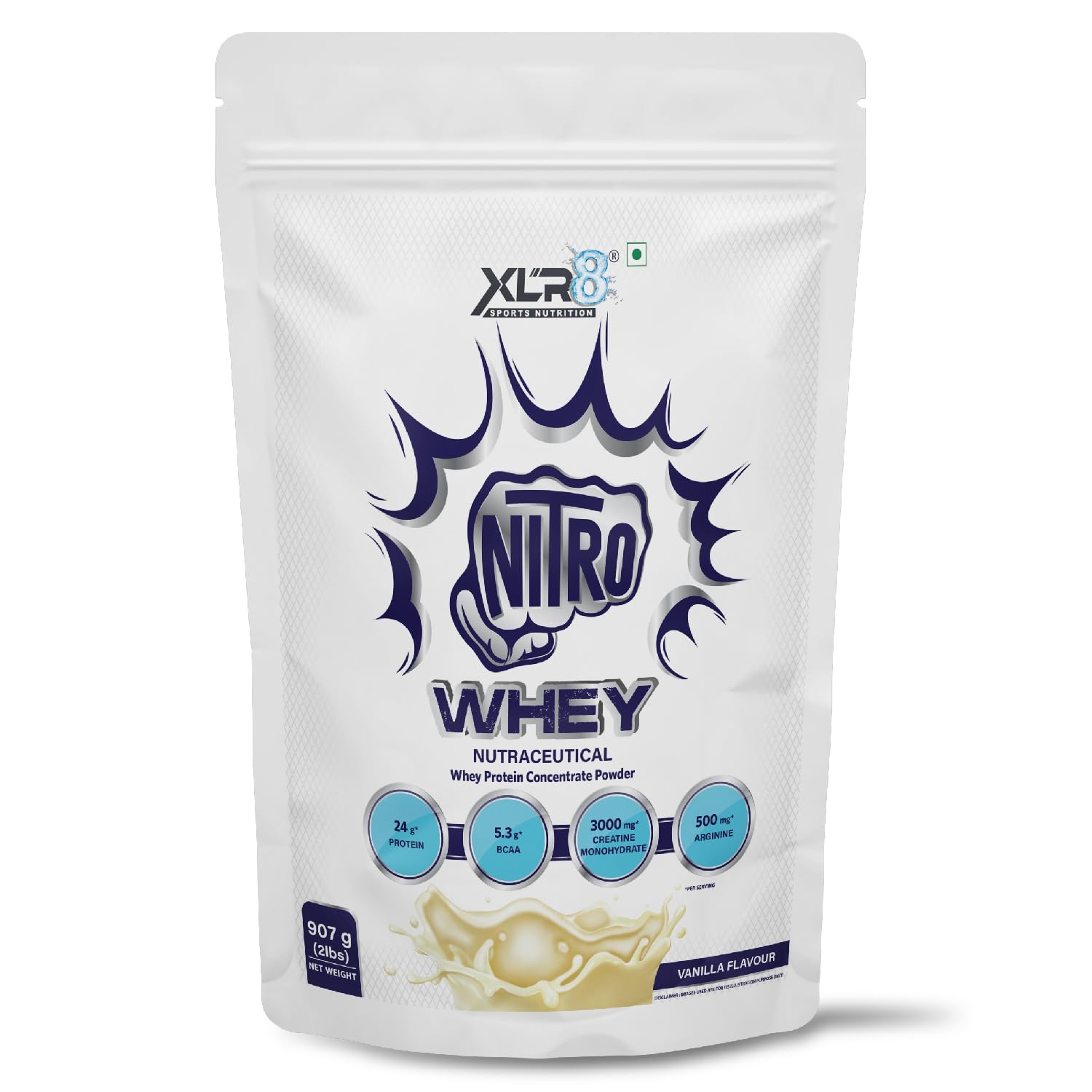 XLR8 Nitro Whey Protein Powder 24g Protein 3000mg Creatine 500mg Arginine, 2 lbs. Vanilla (B0BZCPMKM2) Amazon Price History, Amazon Price Tracker