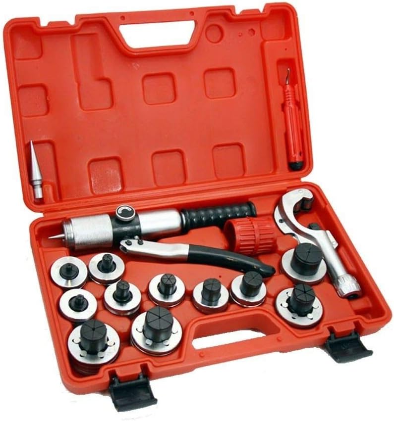 11 Lever Hydraulic Tubing Expander Swaging Punches Tools HVAC Tube Piping Pipe