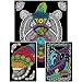 Stuff2Color Multipack Velvet Poster Set-Geo Turtle 3/Set