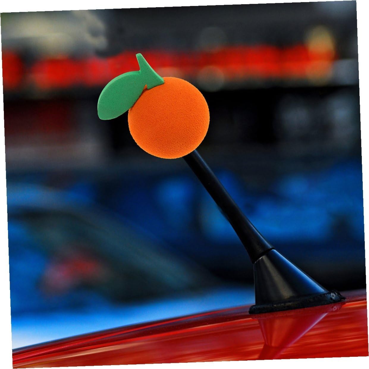 SOLUSTRE 3pcs EVA Foam Car Antenna Ball Toppers Decorative Exterior Accessories for Cars Trucks Suvs Installation Retro Style Vehicle Adornments