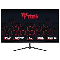 Itek monitor GGC - 23.6" Curvo, 1920x1080 FHD