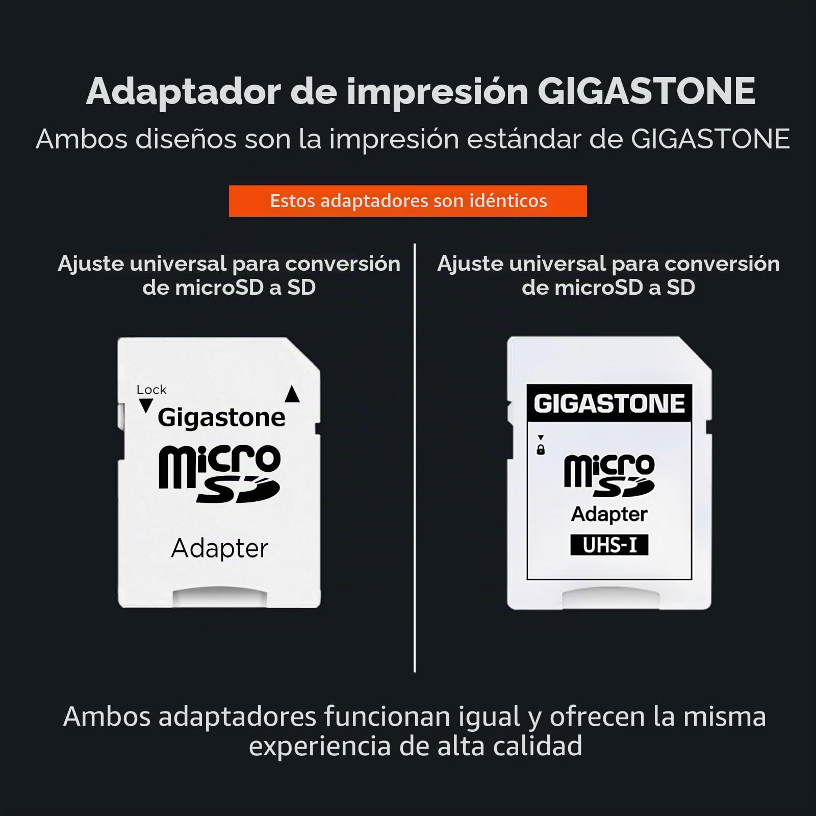 【5 Años Recuperación de Datos Gratis】 GIGASTONE Tarjeta de Memoria de 256GB, 4K Camera Pro, Velocidad de hasta 100MB/s, para GoPro, dji, Drone, 4K Video A2 V30 U3 MicroSDXC con Adaptador