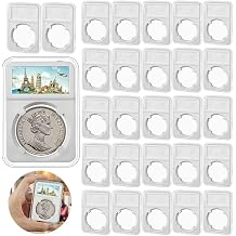 50PCS Coin Slab Snap Display Holder Storage Capsule 40.6mm 41mm for US American Silver Eagles