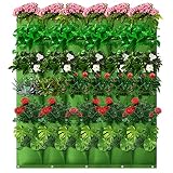 Ampliamente utilizado: nuestra maceta colgante de jardín puede decorar tus jardines, paredes, recintos, apartamentos, balcones, patios y cocinas, y puede ahorrar espacio. Se puede utilizar para plantar verduras, flores, frutas pequeñas, hierbas, etc. Además, también se puede colgar como una gran bolsa de almacenamiento en tu habitación o garaje.