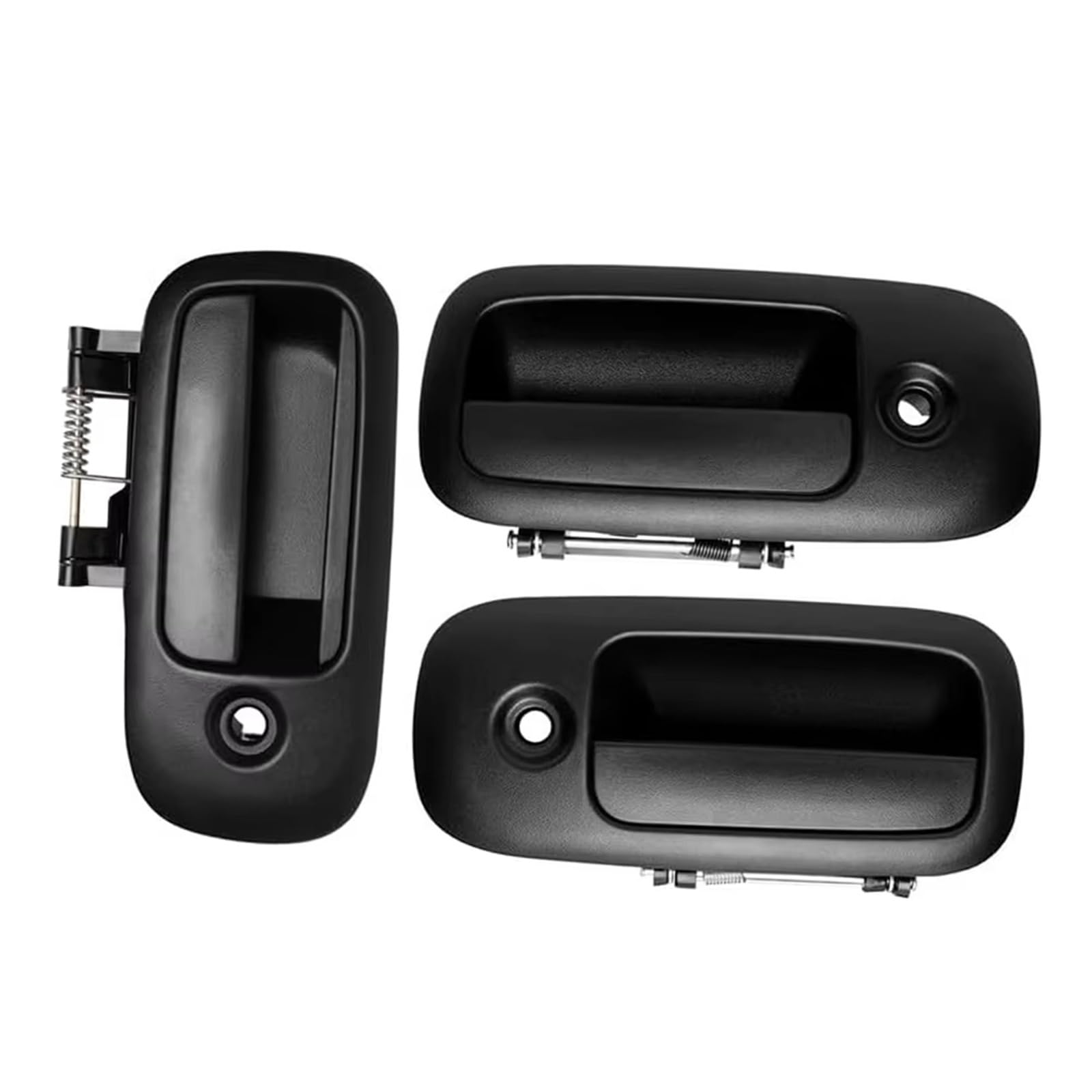 Kpuwers Exterior Door Handle 3 Piece Exterior Door Handle for Chevrolet for Express for GMC for Savana 1500 2500 1996-2009 Handles Replacement