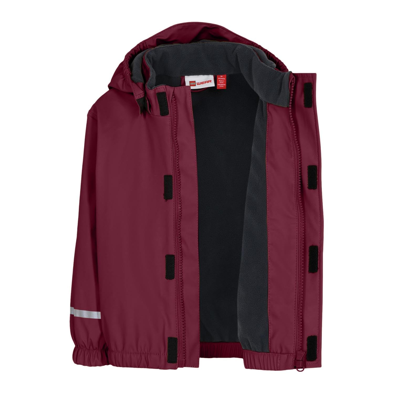 LEGO Mädchen Lwjunin 707 - Gefütterte Regenjacke Regenjacke
