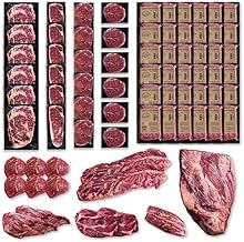 Nebraska Star Beef Prestige Perfect Quarter (6- 14oz RIbeye, 6-12oz NY Strip, 6- 8oz Filet Mignon, 6- 10oz Top Sirloin, 6- 5oz Bottom Sirloin, 6-6 oz Flat Irons, 1x-2-3lb Tri-Tip, 1- 3lb Chuck Roast, 1- 5lb Chuck Roast, 1-Brisket Flat, 8 - 1/3lb Ground Beef Patties, 30lbs 80/20 Ground Beef, 8- 4/1 Classic Hot Dogs