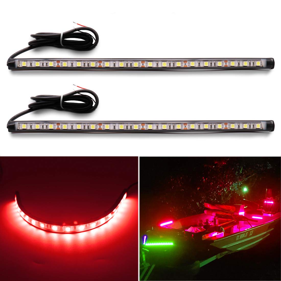 Buy Botepon Navigation Lights For Boats Led, Boat Red and Green Bow