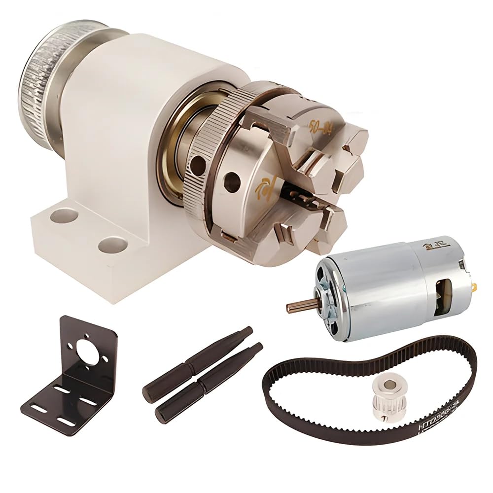 Mandrino A Tre Ganasce Per Tornio - Autocentrante, Per Lavorazione Legno E Metallo, Filettatura M12 (5 Mm) - Foto 6