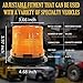 LED Strobe Light, Big Ant Amber 48 LED Warning Lights Safety Flashing Strobe Lights with Magnetic for Most Vehicle Trucks Cars, Law Enforcement Emergency Hazard Beacon Caution Warning Snow Plow