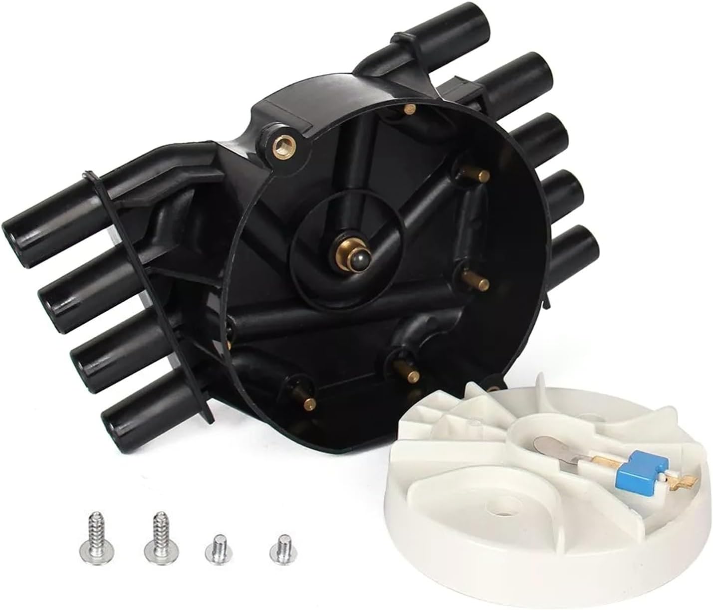 Areyourshop Distributor Cap and Rotor Kit 10452459 for GMC for Chevrolet for Isuzu for Cadillac 1996-2002 Trucks, Vans, SUVs with V8 Engines (5.0L and 5.7L, 305cid and 350cid) Suburban Tahoe Express