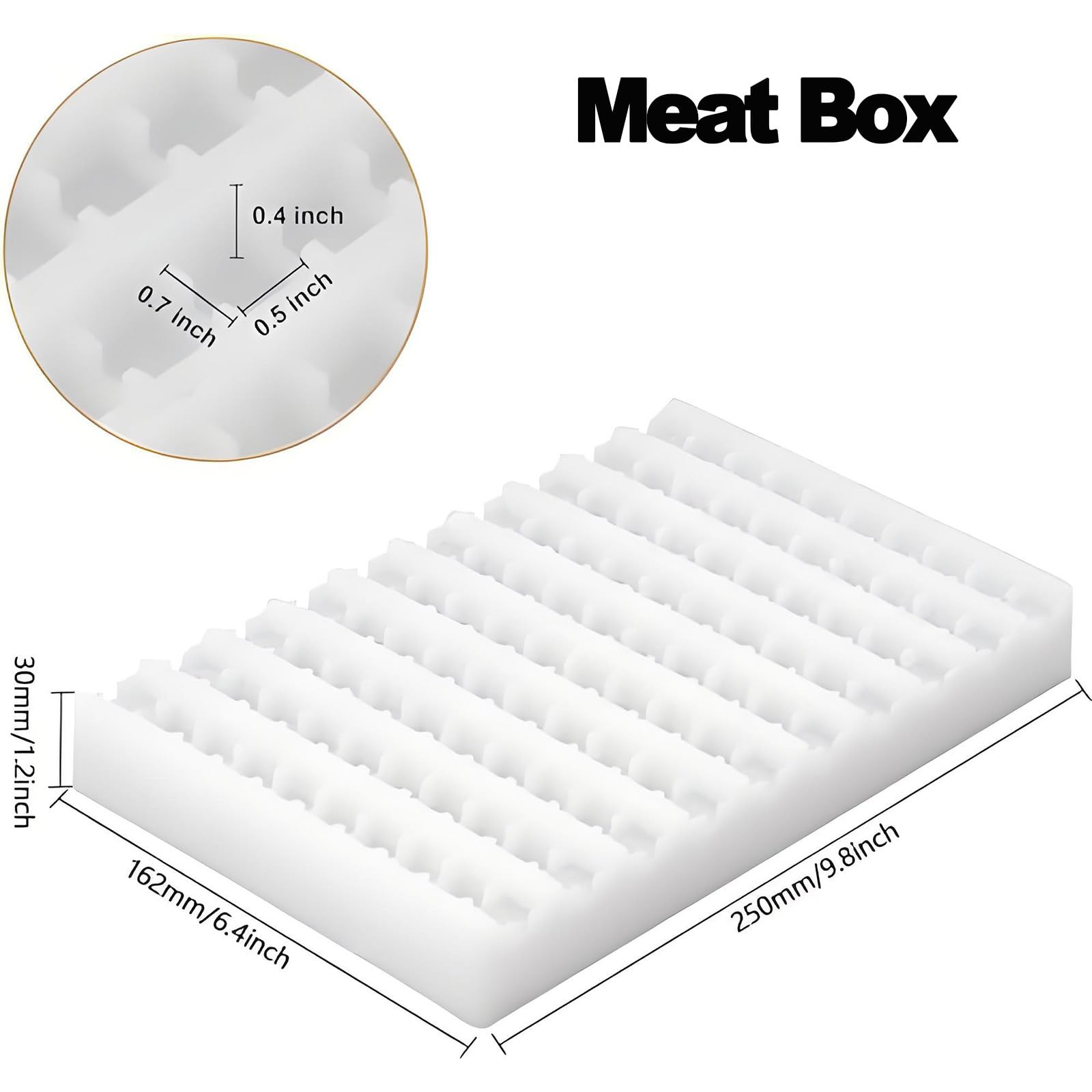 Kebab Maker 10 Orificios Acero Inoxidable 4templates