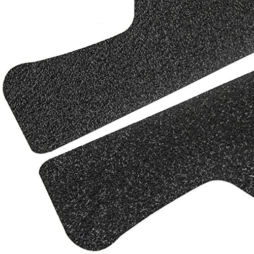 Red Hound Auto Custom Fit 2015-2020 Compatible With Ford F-150 Supercrew Crew Cab 4Pc Kit Door Entry Guards Scratch Cover Protector Paint Protection Sill Threshold Scuff Shield Set #TOP3