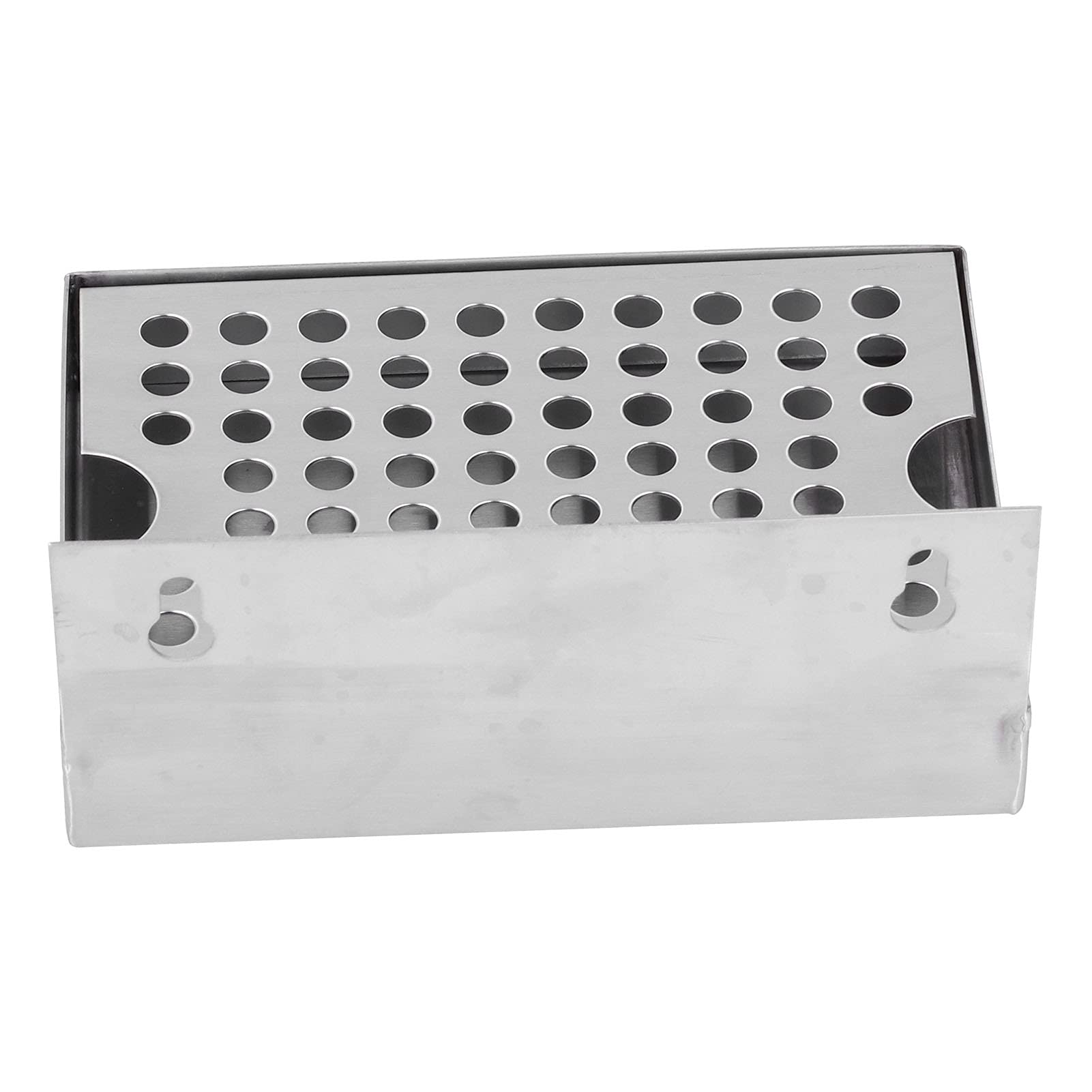 Vassoio Antigoccia per Birra con Griglia a Parete in Acciaio Inossidabile Incluso Manuale Vuoto per Vino e caffè Colore Acciaio Inossidabile 304 15,4x11,2x6,7 Cm