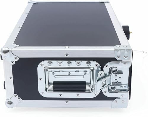 Miniatura 8 de Máquina de niebla para fiestas, 1500 W Stage Mist DJ Hurricane Haze Machine 3.5 L con estuche de vuelo, peligro de efecto escenario, negro (Niebla