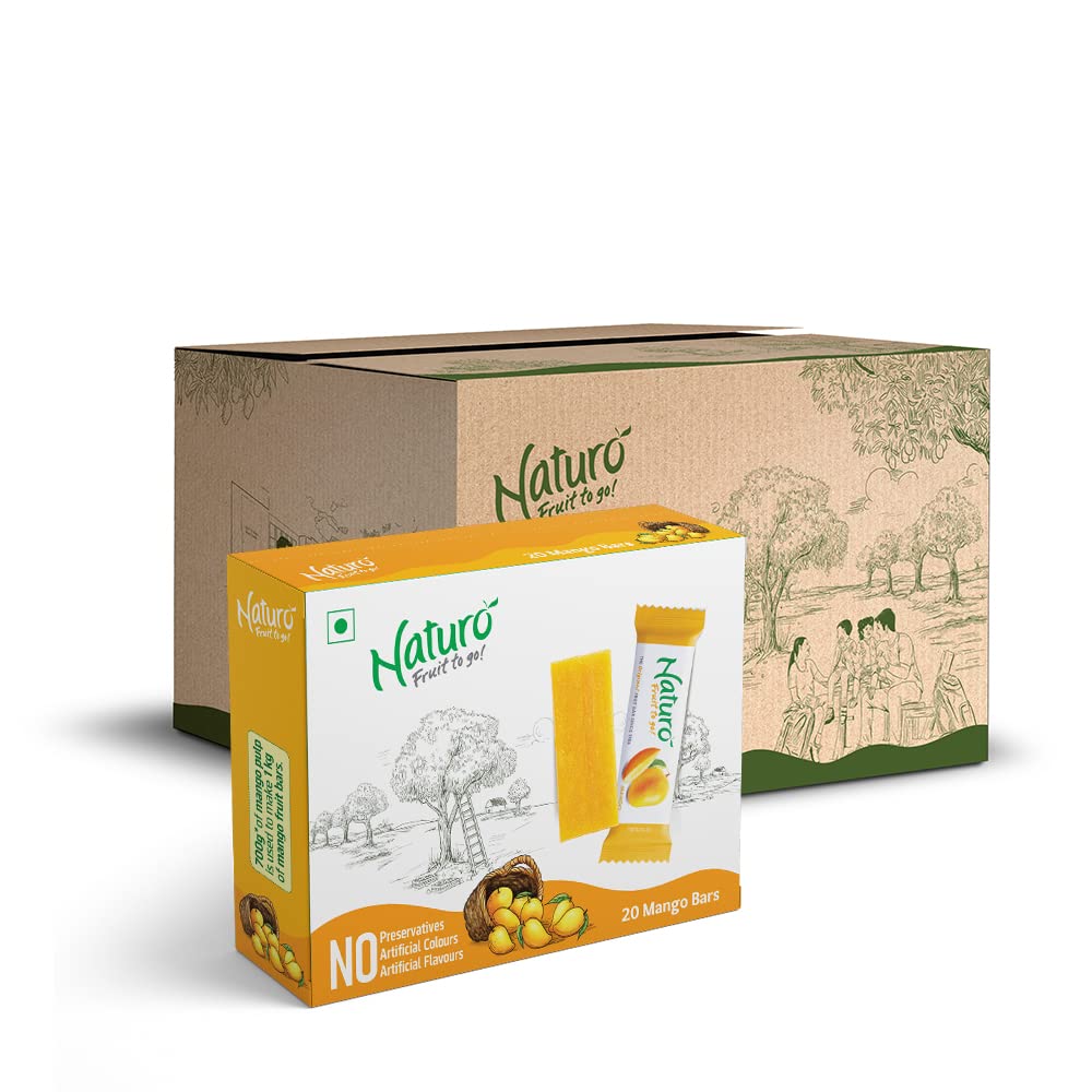 Naturo Fruit Bar - Mango Bars Multipack 7 Gram X 20 (Pack Of 8) (B09JFR9MKG) Amazon Price History, Amazon Price Tracker