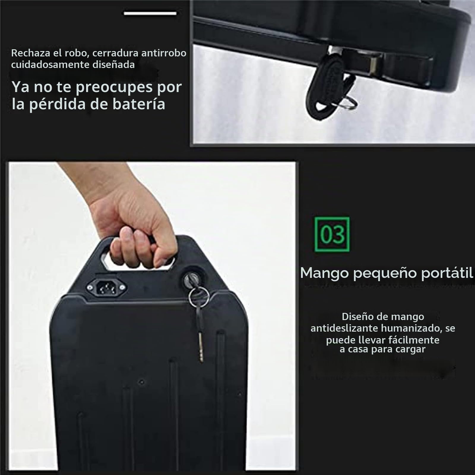 60V 20Ah para Citycoco Fat Tire Scooter eléctrico Batería de Iones de Litio Li-Ion Bicicleta eléctrica de Dos Ruedas con BMS y Cargador para Motor de 1500W 1000W
