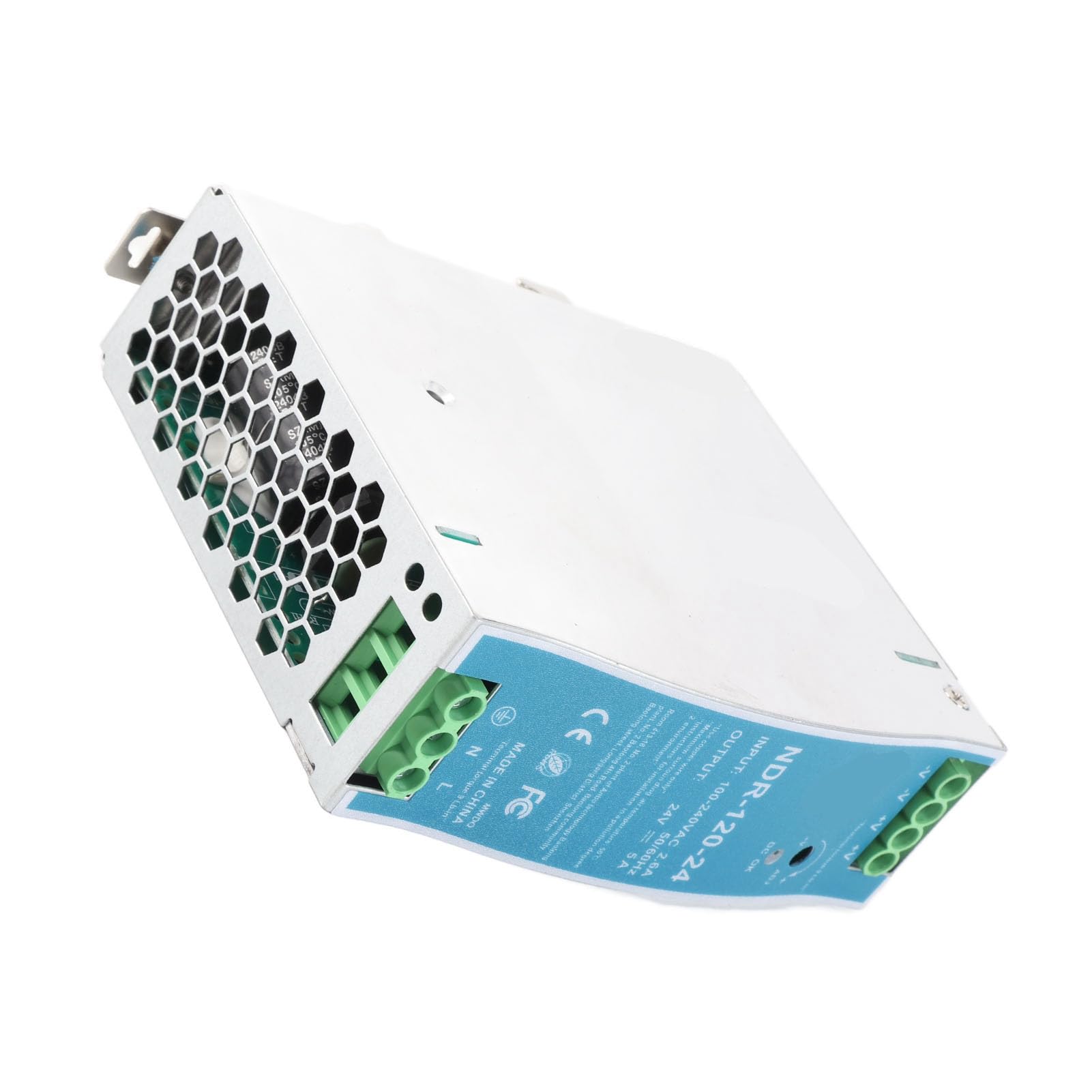 Alimentation Industrielle Sur Rail NDR-120-24 120W 5A - 24V Pour Systèmes DIN AC100-240V
