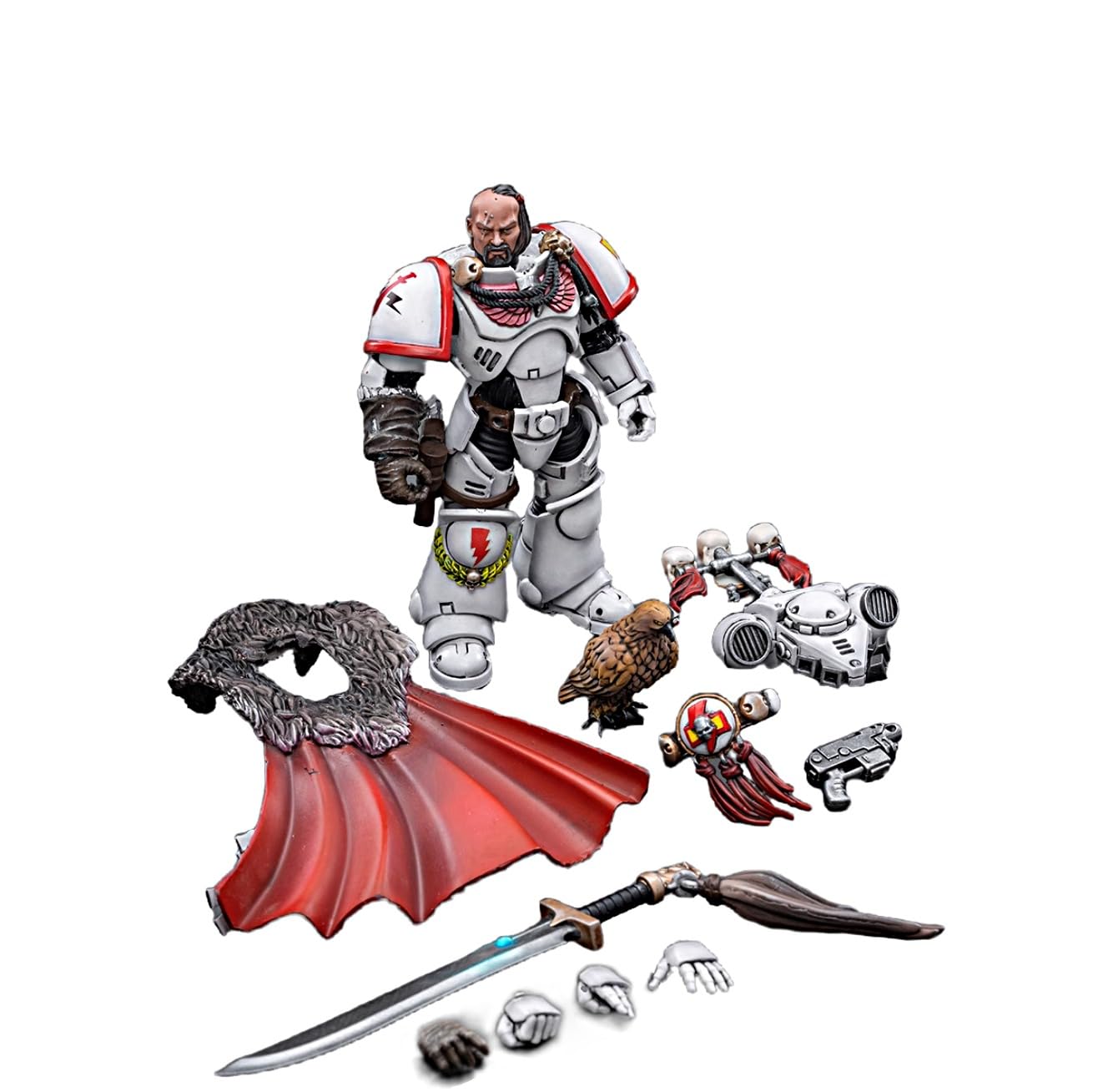 Amazon.com: JOYTOY Warhammer 40K 1/18 Action Figures White Scars