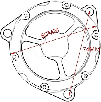Engine Crankcase Crankcase Cover Fit For Suzuki DR-Z 400/E/S/SM DRZ400SM DRZ400S DRZ LTR 450 Engine Starter Gear Motorcycle Crankcase Cap Accessories(Blue)