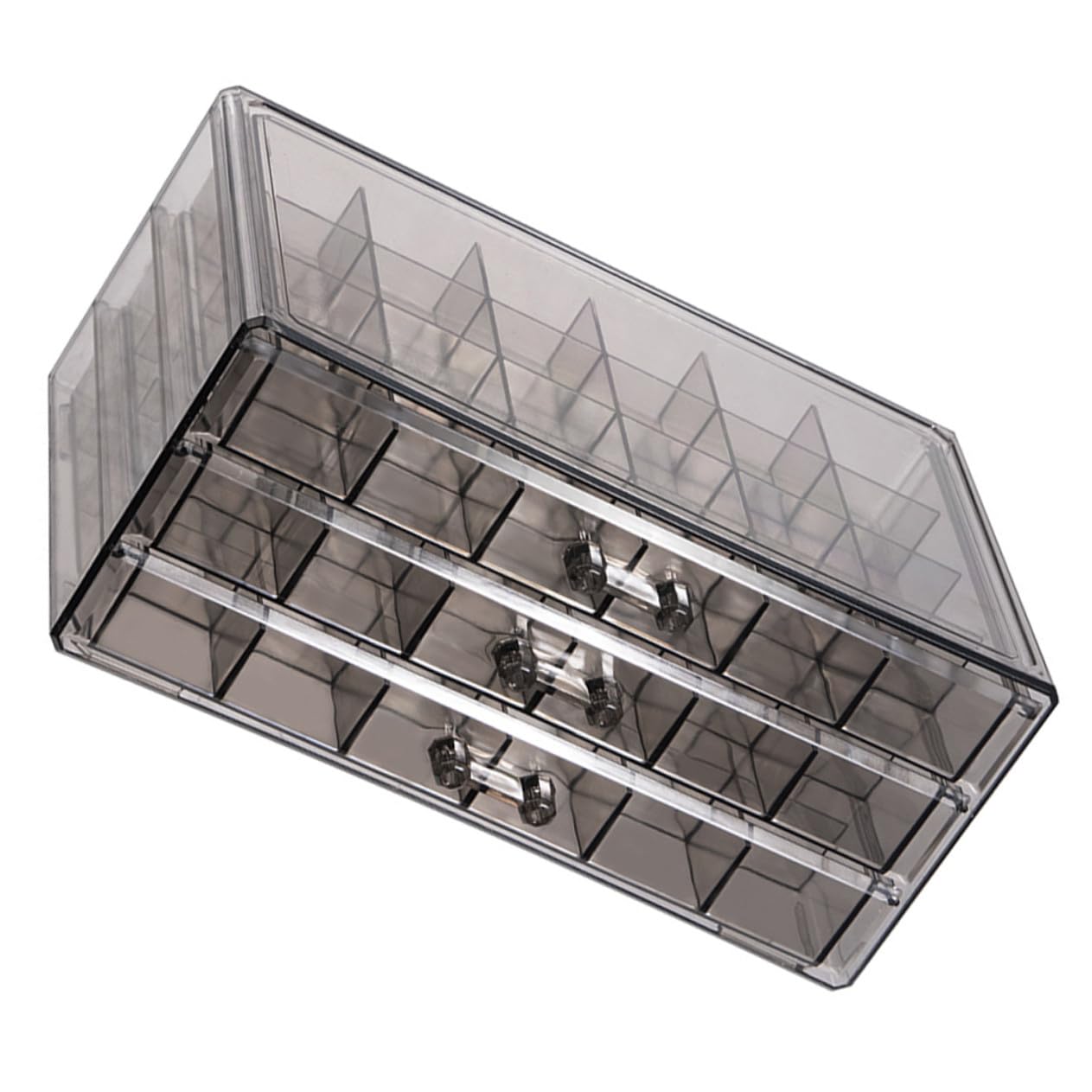 Organisateur de breloques transparent ifundom à 72 grilles pour protéger vos bijoux
